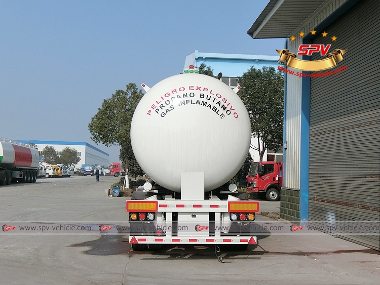 40,000 Litres LPG Tanker Semi-trailer-B